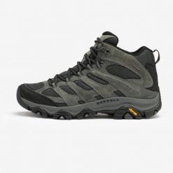 Second Life - Buty turystyczne męskie Merrell Moab 3 Mid - Stan Doskonały. Szare trekkingi męskie Merrell, trekkingowe. Za 551.99 zł.