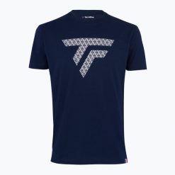 Koszulka męska Tecnifibre Training Tee. Niebieskie koszulki sportowe męskie TECNIFIBRE, m, bez wzorów, bez kołnierzyka, bez ramiączek, tenisowe. W wyprzedaży za 135.50 zł.