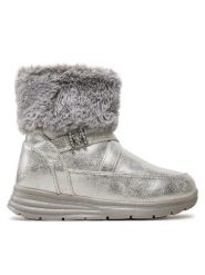 Mayoral Botki 44486 Srebrny. Szare botki dziewczęce Mayoral, ze skóry, bez zapięcia. Za 159.99 zł.