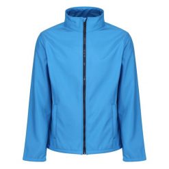 Softshell Męski Ablaze. Niebieskie kurtki męskie Regatta, na jesień, m, bez wzorów, z softshellu, sportowe, bez kaptura. Za 91.99 zł.