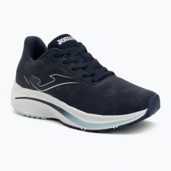 Buty dobiegania damskie Joma Argon Lady. Niebieskie obuwie sportowe damskie Joma, bez wzorów, z gumy, do biegania. Za 209.99 zł.