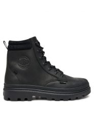 Palladium Trapery 08895-008-M Czarny. Czarne śniegowce i trapery męskie Palladium, ze skóry, bez zapięcia. Za 719.99 zł.