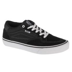 Buty Vans Rowan Pro VN0A4TZCY28 czarne. Czarne trampki męskie bez wzorów, z gumy, bez zapięcia. Za 364.14 zł.