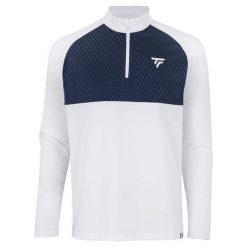Bluza Tecnifibre Thermo Pro. Białe bluzy męskie TECNIFIBRE, na zimę, bez wzorów, bez kaptura. Za 349.00 zł.