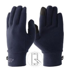 Dziecięce rękawice 4F. Niebieskie rękawiczki dziecięce 4f, bez wzorów. Za 60.99 zł.