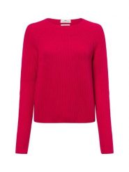 Fynch-Hatton Sweter z dzianiny Kobiety Bawełna czerwony, S. Czerwone swetry damskie Fynch-Hatton, s, bez wzorów, z bawełny, bez kołnierzyka, bez ramiączek, bez kaptura. Za 449.95 zł.