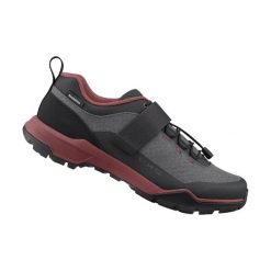 Buty damskie Shimano SH-EX500. Czarne obuwie sportowe damskie Shimano, bez wzorów, z gumy, rowerowe. Za 594.50 zł.