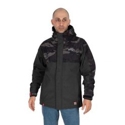 Kurtka Fox Rage Triple Layer. Czarne kurtki damskie Fox Rage, m, bez wzorów, z materiału, z kapturem. Za 801.50 zł.