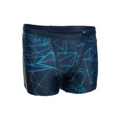 BOKSERKI 550 FIT ALL STELI JR. Niebieskie kąpielówki dla chłopców NABAIJI. Za 49.99 zł.