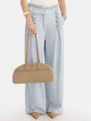 GINO ROSSI Torebka EO-LA224-19327-2 Beżowy. Brązowe torebki do ręki damskie Gino Rossi, bez wzorów, ze skóry, bez dodatków. Za 399.99 zł.