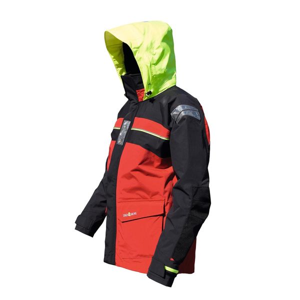 Sztormiak żeglarski męski Bergen Offshore C4S. Czerwone kurtki męskie CRAZY4SAILING, m, bez wzorów, bez kaptura. Za 1,197.00 zł.