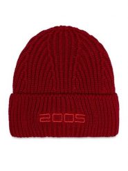 2005 Czapka Basic Beanie Czerwony. Czerwone rękawiczki damskie 2005, na zimę, bez wzorów, z materiału. Za 139.99 zł.