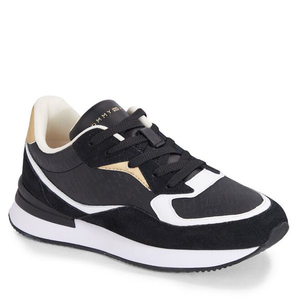 Sneakersy Tommy Hilfiger. Niebieskie trampki i tenisówki chłopięce Tommy Hilfiger, bez wzorów, bez zapięcia. Za 329.99 zł.