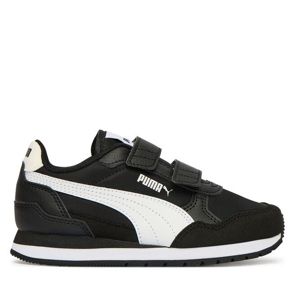 Sneakersy Puma. Czarne trampki i tenisówki chłopięce Puma, bez wzorów, bez zapięcia. Za 129.99 zł.