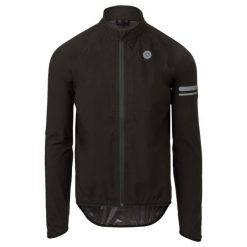 Rain Jacket Essential Men. Czarne kurtki męskie AGU, m, bez wzorów, sportowe, bez kaptura. Za 441.35 zł.