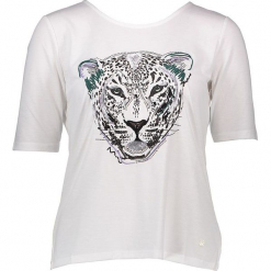Koszulka w kolorze białym. Białe t-shirty damskie Tom Tailor Adults, z okrągłym kołnierzem. W wyprzedaży za 65.95 zł.