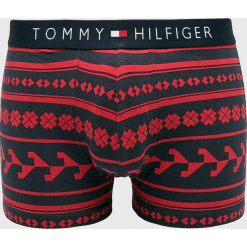 Tommy Hilfiger - Bokserki. Czarne bokserki męskie Tommy Hilfiger, z bawełny. Za 129.90 zł.