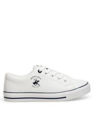 Beverly Hills Polo Club Sneakersy CSS20379-30 Biały. Białe buty sportowe dziewczęce Beverly Hills Polo Club, bez wzorów, z syntetyku, bez zapięcia. Za 119.99 zł.