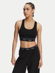 Guess Biustonosz top V6GP13 K3055 Czarny. Czarne biustonosze Guess, z aplikacjami, z syntetyku. Za 234.99 zł.