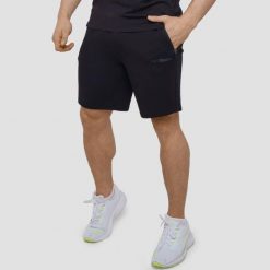 Szorty męskie fitness regular z zamkiem Agile. Krótkie spodenki sportowe męskie GYMBEAM, m, bez wzorów, z bawełny, na fitness i siłownię. Za 86.90 zł.