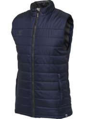 Kurtka sportowa damska Hummel North Waistcoat bez rękawów. Czarne kurtki damskie Hummel, s, bez wzorów, z materiału, bez kaptura. Za 251.65 zł.