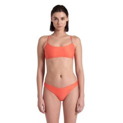 Strój kąpielowy dwuczęściowy damski bikini Arena Essentials Bandeau. Brązowe bikini damskie Arena, s, bez wzorów. Za 189.99 zł.