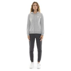 Bluza z bawełna z kaptur na co dzień na siłownię. Szare bluzy damskie LEONE 1947 APPAREL, bez wzorów, z bawełny, bez kaptura, na fitness i siłownię. W wyprzedaży za 234.67 zł.