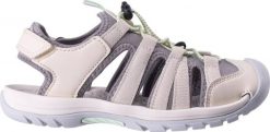 Hitec Damskie sandały Hi-tec HIRONI WO'S light grey/lime/grey rozmiar 40. Szare sandały damskie HITEC, bez wzorów, bez obcasa, bez zapięcia. Za 268.73 zł.