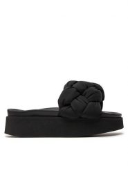 Inuikii Klapki Puffer Braided 70103-177 Czarny. Czarne klapki damskie Inuikii, bez wzorów, z materiału, bez obcasa. Za 669.99 zł.