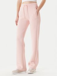 Guess Spodnie dresowe V3RB21 K7UW2 Różowy Regular Fit. Czerwone spodnie dresowe damskie Guess, xs, z aplikacjami, z dresówki. Za 279.99 zł.