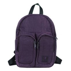 Plecak Logo 6L. Fioletowe plecaki damskie Champion, bez wzorów. Za 185.99 zł.