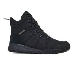 Buty do chodzenia męskie Columbia Fairbanks Omni-heat. Czarne trekkingi męskie Columbia, za kostkę, trekkingowe, omni-heat (columbia). Za 670.40 zł.