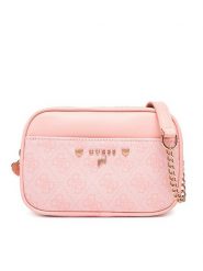 Guess Torebka J5YZ00 WFMF0 Różowy. Czerwone torby i plecaki dziecięce Guess, ze skóry. Za 229.99 zł.