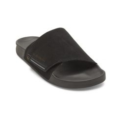 Sandały wsuwane dla Mężczyzn RIVI Czarny. Czarne klapki męskie Quiksilver, z gumy, sportowe. Za 233.80 zł.