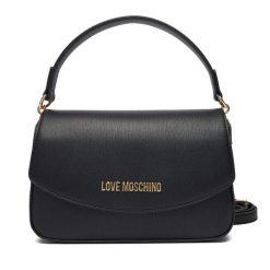 Torebka LOVE MOSCHINO. Czarne torebki do ręki damskie Love Moschino, bez wzorów, klasyczne, bez dodatków. Za 759.99 zł.