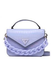 Torebka Guess. Czarne listonoszki damskie Guess, z aplikacjami, bez dodatków. Za 494.99 zł.