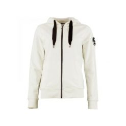 Damska bawełniana bluza rozpinana na całej długości Peak Mountain French Terry. Białe bluzy damskie Peak Mountain, s, bez wzorów, z bawełny, bez kaptura. Za 187.00 zł.
