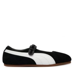 Baleriny Puma. Czarne baleriny damskie Puma, bez wzorów, bez obcasa. Za 329.99 zł.