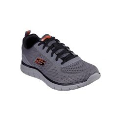 Buty sportowe męskie Skechers Track Leshur. Szare buty sportowe męskie Skechers, bez zapięcia. Za 249.00 zł.