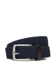 Aeronautica Militare Pasek Męski 252CI0307UCT03454 Granatowy. Niebieskie paski damskie Aeronautica Militare, bez wzorów, z materiału. Za 269.99 zł.