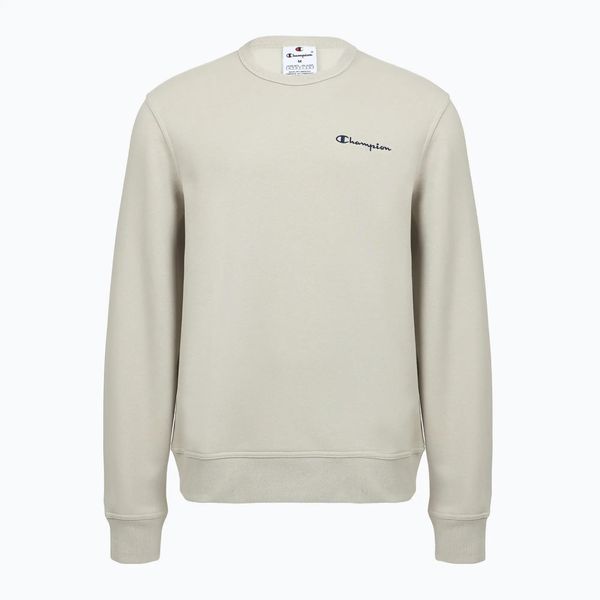 Bluza męska Champion 221792 Crewneck Sweatshirt. Brązowe bluzy męskie Champion, l, bez wzorów, z bawełny, bez kaptura. Za 116.99 zł.