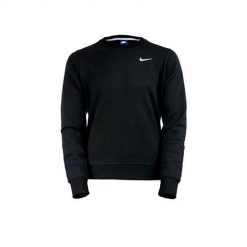 Bluzy sportowa męska Nike Club FT Crew. Czarne bluzy męskie Nike, m, bez wzorów, bez kaptura. Za 275.00 zł.