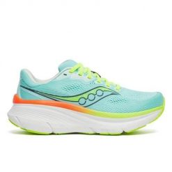 Buty do biegania damskie Saucony Guide 19. Niebieskie obuwie sportowe damskie Saucony, bez wzorów, do biegania. Za 751.00 zł.