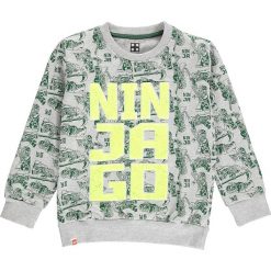 Bluza w kolorze szaro-zielonym. Bluzy dla chłopców marki bonprix. W wyprzedaży za 42.95 zł.
