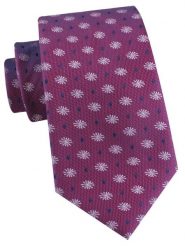 Męski Krawat - w Grochy - Alties. Krawaty i muchy Alties, bez wzorów, z tkaniny, eleganckie. Za 55.00 zł.
