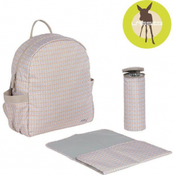 Lassig Marv Plecak z akcesoriami Backpack Mesh beige. Torby i plecaki dziecięce marki Tuloko. Za 250.99 zł.