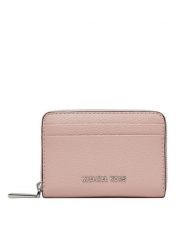 MICHAEL Michael Kors Portfel 32T4SJ6Z5L Różowy. Czerwone portfele damskie MICHAEL Michael Kors, bez wzorów, ze skóry. Za 289.99 zł.