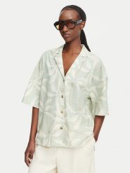 Billabong Koszula Beach Side 24B041501 Zielony jasny Relaxed Fit. Zielone koszule damskie Billabong, s, bez wzorów, z bawełny, bez kołnierzyka, bez ramiączek. Za 269.99 zł.