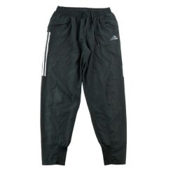 Second life - Spodnie dresowe męskie tkane 3 paski - Stan dobry. Czarne paski damskie Adidas, bez wzorów, z dresówki, eleganckie. Za 122.16 zł.