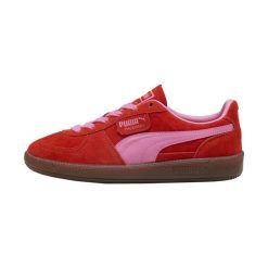Buty PUMA YELLOW PALERMO Pomarańczowy. Czerwone obuwie sportowe damskie Puma, bez wzorów, z tkaniny, do biegania. Za 267.99 zł.